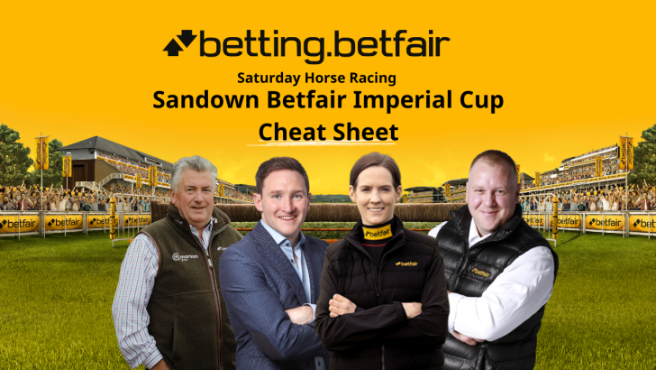The Betfair racing cheat sheet